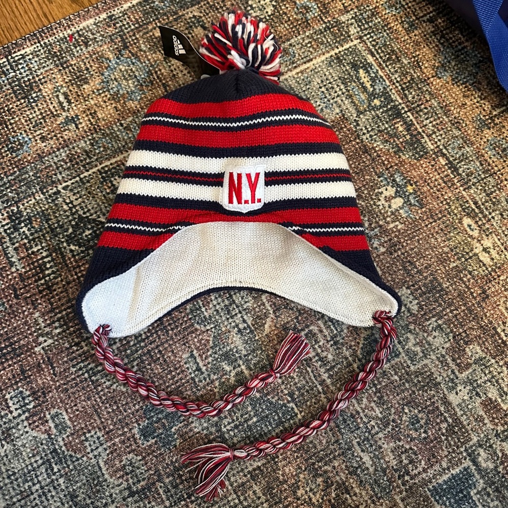 New York Rangers 2018 Winter Classic Tassel Hat